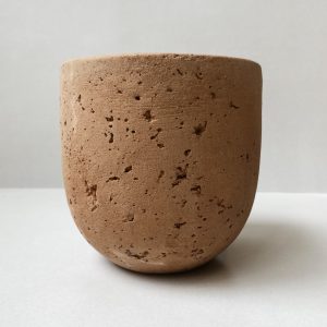 Maceta vasija concreto poroso